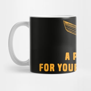 A Penne For Your Thoughts Mug